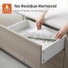 COAVAS Shelf Liner for Cabinets & Drawers Non Slip, No Adhesive Drawer Liners for Dresser, Kitchen, Shelves, Thick Shelf Paper Waterproof, Cut-to-Size (Marble, 12IN x 10FT) view 2