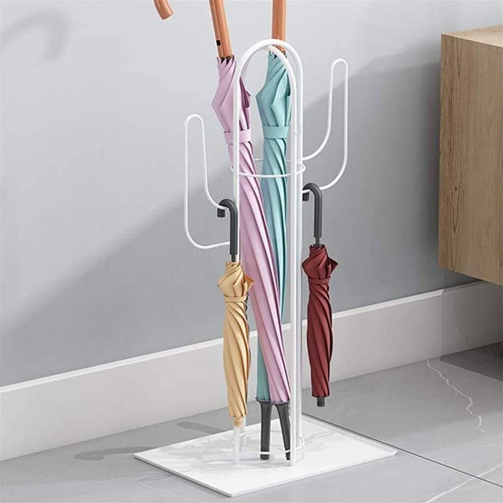 TATSEN Design Metal Entryway Space Saving Holder Organizer for Front Door (Color : A)