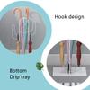TATSEN Design Metal Entryway Space Saving Holder Organizer for Front Door (Color : A) view 4