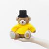 2pcs Snowman Hats Mini Black Top Hat Miniature Hats for DIY Crafts Doll Pet Christmas Party Hair Decoration view 2