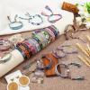 Henoyso 48 Pcs Woven Friendship Bracelets Bulk Adjustable Braided String Nepal Boho Thread End of Year Gift Bracelets with Sliding Knot Closure for Women Girl Birthday Party Camp Favor (Classic Simple) view 4