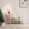 Large 12 shoe box, clear plastic stackable shoe cabinet, space-saving collapsible shoe rack, shoe cabinet organizer view 3
