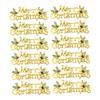 ABOOFAN 12pcs Christmas Letter Door Christmas Hanging Plaque Xmas Tree Ornaments Door Pendants Decoration Supplies Xmas Hanging Signs Signage Tree Plastic view 1