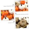 EXCEART 44pcs Faux Pumpkin Decor for Halloween Realistic Autumn Props for Home Table Centerpieces Festive Photography Decorations for Parties and Celebrations view 3
