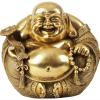 PTTRNS Buddha Statue Copper Statue Pure Copper Ruyi Maitreya Statue, Copper Tripe Buddha, Copper Smile Buddha, Metal Crafts, Copper Ornaments Feng Shui Decoration (Size : 1 high 17cm) view 1