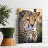 Cheetah Leopard Panthers Fierce Canvas Poster Bedroom Decor Sports Landscape Office Room Decor Gift,Canvas Poster Wall Art Decor Print Picture Paintings for Living Room Bedroom Decoration 16x24inchs(4 view 3
