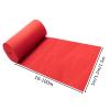 Red Wedding Carpet Bridal Wear-Resistant Aisle Runner Rug 2mm Thickness Walkway Mat for Church Party Christmas Outdoor Decoration Reception Rug, Cuttable (Size : 1.2x10m) view 2