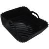 Kichvoe Reusable Air Fryer Liner BasketSilicone Air Fryer Liner Double Handle Non Stick Black Air Fryer Pot Replacement Parchment Easy Clean Air Fryer Accessories view 1