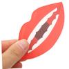 OFFSCH 100 Pcs Lollipop Paper Cards with Lip Design Decorative Candy Sticks for Parties Birthdays and Celebrations for Cake Sticks and Wrappers view 3