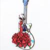 Barcelona Spain 3D Guitar Flamenco Dancer Fridge Magnet Souvenir Gift,Wood Handmade Barcelona Refrigerator Magnet Home & Kitchen Decoration Collection view 4