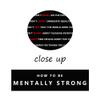 Inspirational Canvas Office Wall Art Motivational Entrepreneur Quotes How To Be Mentally Strong Poster Print Artwork Painting Wall Picture for Living Room Home Office Framed [18" W x 24" H] view 4