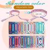 Henoyso 24 Pcs Woven Friendship Bracelets Bulk Adjustable Braided String Nepal Boho Thread End of Year Gift Bracelets with Sliding Knot Closure for Women Girl Birthday Party Camp Favor (Stylish Style) view 2