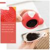 Luxshiny Ceramic Tea Storage Jar with Lid Airtight Organizing Container for Dried Food Cute Design for Tea Candy and Grain Portable view 3