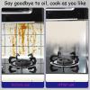 3 Sided Oil Splatter Guard, Backsplash Behind Stove, Non-stick Oil, Easy Maintenance, Reusable, Stainless Steel Oil Splatter Guard for Frying Pans, Gas Stoves, Dishwashers (Color : Silver, Size : 60 view 4