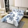 100% Cotton Turtle Duvet Cover Twin, White Blue Sea Turtle Bedding Set for Kids Girls Boys, Nautical Coastal Reptile Tortoise Comforter Cover, Ocean Beach Sea Animal Turtle Summer Quilt Cover view 2
