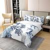 100% Cotton Turtle Duvet Cover Twin, White Blue Sea Turtle Bedding Set for Kids Girls Boys, Nautical Coastal Reptile Tortoise Comforter Cover, Ocean Beach Sea Animal Turtle Summer Quilt Cover view 3