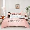 Erosebridal Eyelash Duvet Cover Twin Gorgeous Makeup Girly Bedding Set for Girls Women Rose Gold Bedroom Decor,Glitter Sequins Stars Comforter Cover Stylish Fashion Quilt Cover 1 Pillow Case view 4
