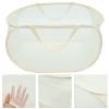 Alipis Big Mesh Laundry Basket Foldable Collapsible Laundry Hamper Clothes Basket view 4