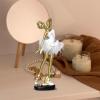 IEUDNS Ballerina Statue, Ballet Dancer Sculpture, Table Centerpieces Collection Resin Ballet Girl Figurine for Home Bedroom Living Room Decoration or Valentine's Day Gifts, Style A view 2