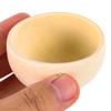 5pcs Small Wooden Bowls - Unfinished, Unpainted, Stackable - Natural Wooden Pattern - Fruit, Salad, Cereal - Beige view 2