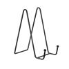 uxcell Plate Stand for Display, 3Pcs 6 Inch Iron Easel Plate Holder Display Stands Metal Decorative Plates for Picture Photo Book, Black view 4