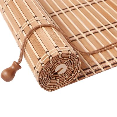 HIAPES Bamboo Blinds for Interior Window, Bamboo Shades for Indoor Windows, Custom Size, Easy Install Roller Shades for Indoor Window and Outdoor Patio