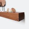 Urbandi Modern Fireplace Mantel, Contemporary, Floating Mantle, Shelf, Hand Crafted, (Provincial, 48Lx6Hx8D) view 4