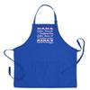 ThisWear Inspirational Gift For Nana Nana's Endless Love Two Pocket Adjustable Bib Apron Royal view 1