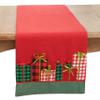 Festive and Fun Christmas Gifts Table Runner view 1