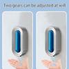 Wall Mounted Soap Dispenser Automatic Sensing Scrubber Plastic Refillable Liquid Dispenser Kitchen 700ml/24.6oz (Silver) view 4