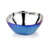 Ahimsa Stainless Steel Kids Bowl, Durable Pediatrician Designed Toddler Snack Bowls, 12oz, Premium Non Toxic Metal, Easy to Clean & Dishwasher Safe, Blue view 1