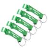 5 PCS Personalized Bottle Opener,Custom Aluminum Beer Bottle Opener with Text/Logo Customized Bottle Openers Wedding Favors Bulk,Baby Shower,Anniversaries,Party,Birthday-Green view 1