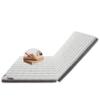 LZTENRETO Firm Coconut Palm Mattress Organic Coconut Coir Mattress Firm Mattress Topper Firm Mattress for Back Pain Floor Mattress Pad (White-D,Queen 9cm) view 1