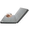 LZTENRETO Firm Coconut Palm Mattress Organic Coconut Coir Mattress Firm Mattress Topper Firm Mattress for Back Pain Floor Mattress Pad (Grey,80x190x6cm(32"x75"x2.4")) view 1
