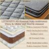 LZTENRETO Firm Coconut Palm Mattress Organic Coconut Coir Mattress Firm Mattress Topper Firm Mattress for Back Pain Floor Mattress Pad (Grey,80x190x6cm(32"x75"x2.4")) view 3