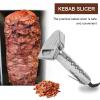 HMWOKPOT 80W Commercial Shawarma Kebab Slicer Electric Handheld Shawarma Slicing Machine Professional Electric Gyro Cutter with Holder,220v view 2