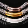 Surprecision Flexible Curtain Track Wall Mount 2 Pcs Aluminum Ceiling Curtain Track Single Track for Curtains Bendable Curved Curtain Track Set for Home and Office (Gold, 1.7m/5.58ft) view 2