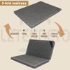 LZTENRETO Firm Coconut Palm Mattress Organic Coconut Coir Mattress Firm Mattress Topper Firm Mattress for Back Pain Floor Mattress Pad (Black,X-Long Twin 11cm) view 2
