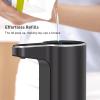 EKO Aroma Touchless Automatic Soap Dispenser for Bathroom and Kitchen, Liquid Hand Soap Dispenser, Water-Resistant and Rechargeable, 9 fl oz (Dark Grey) view 3