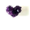 FIDEMM Natural Crystal Rough 1pcs Natural Heart-Shaped Amethyst Cluster Quartz Crystal Healing Specimen view 1