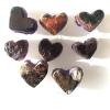 FIDEMM Natural Crystal Rough 1pcs Natural Heart-Shaped Amethyst Cluster Quartz Crystal Healing Specimen view 3
