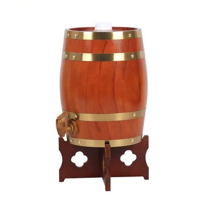 Vertical Wine Barrels For Storing Draft Beer, Oak Aging Barrels Whiskey Barrel Dispenser No Leak For Storage Wine&Spirits&Whisky Liquor Decanters 9 Specification To Choose From ( Color : Teal , Size :