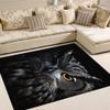 Custom Owl Area Rugs - Owl Rugs for Bedroom - Owl Bathroom Rugs, Unique Owl Rug, Owl Kitchen Rug Owl Carpet for Living Room Decor, Water Absorbent Owl Printed Carpets, Owl Area Rugs for Owl Lovers view 2