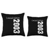 20 years old birthday gift for her or him 20 year 20 Year Old Men Limited Edition 20st Birthday Gift Women Throw Pillow, 18x18, Multicolor view 3