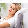 Pssopp Arm Pillow, Memory Foam Arched Pressure Pillow Cuddle Pillow for Travel Sleeping Couples Sleeping view 4