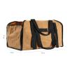 Log Tote Carrying Bag Canvas Firewood Bag Carrier Carrying Bag Wood Carrier for Fireplace Woodpile Rack Firewood Wooden Carrier Bag Firewood Bag for Fireplace view 2