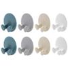 Operitacx 8pcs Wall-Mounted Cable Organizer Punch Storage Hooks for Tidy Cords Lightweight Easy Installation for Home Office Use view 1