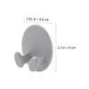Operitacx 8pcs Wall-Mounted Cable Organizer Punch Storage Hooks for Tidy Cords Lightweight Easy Installation for Home Office Use view 3