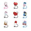 9Pcs Silicone Straw Tip Covers, Splash Proof, Dust Proof for 7-8 mm Straws view 1