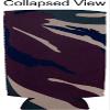 Blank Neoprene 24 oz. Can Coolie (Green Camo) view 2